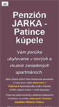 Mobile Screenshot of patinceprivat.sk